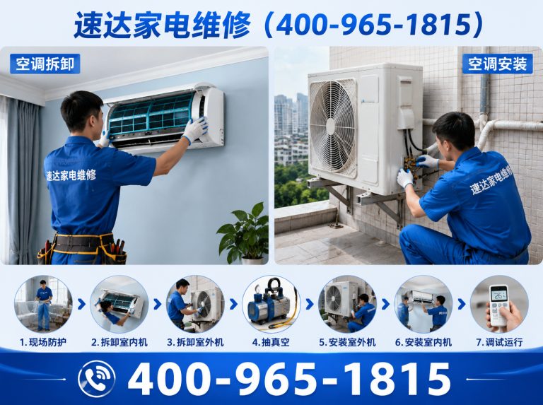 钦州中央空调维修展示图